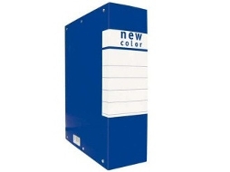 Caixa de arquivo azul BREFIOCART 020E7008B
