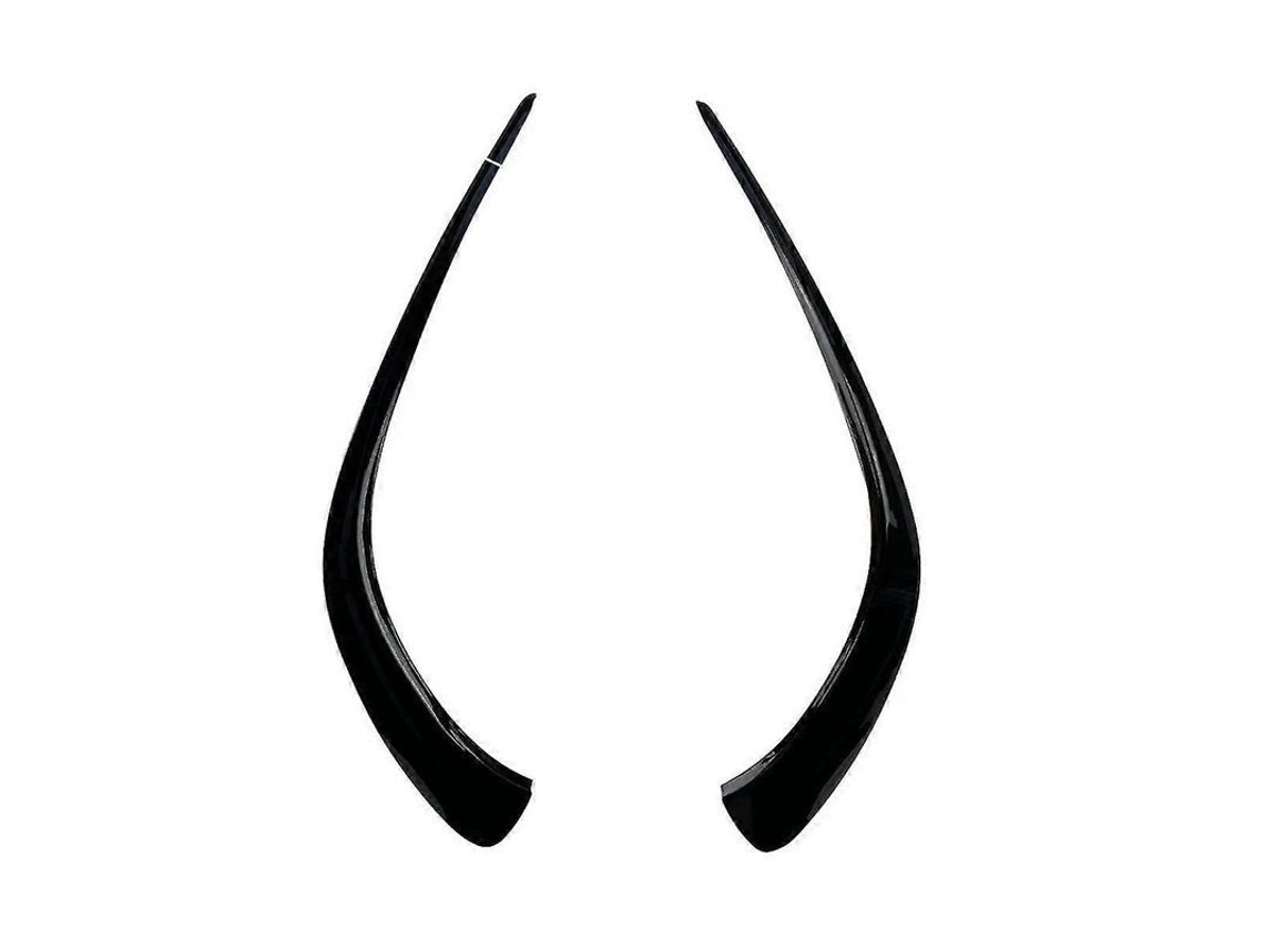 Quadro Decorativo Do Farol Neblina Dianteiro Spoiler Para W118 C118 Cla35 2020+ Abs Preto Piano Piano Black