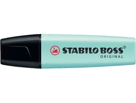 Marcador Fluorescente  Boss Original Azul Turquesa