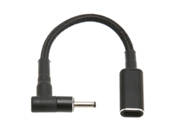 2026zentro-conversor De Carregamento Usb Type C Fêmea Para Dc Macho 3.0x1.0mm Com Chip Emark Dual Pd 100w