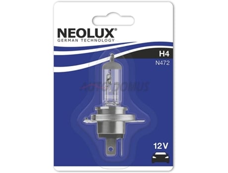 Blister Lampada NEOLUX H4 12V 60/55W P43T [1 Un]