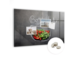 Quadro Magnético Inscrição "bom Apetite" Para A Sala De Estar Espelharte (60x40 Cm)