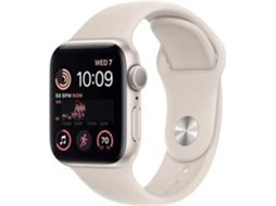 APPLE Watch SE GPS 40 mm Luz das Estrelas com Bracelete Desportiva Luz das Estrelas (Outlet Grade A - Outlet Grade A)