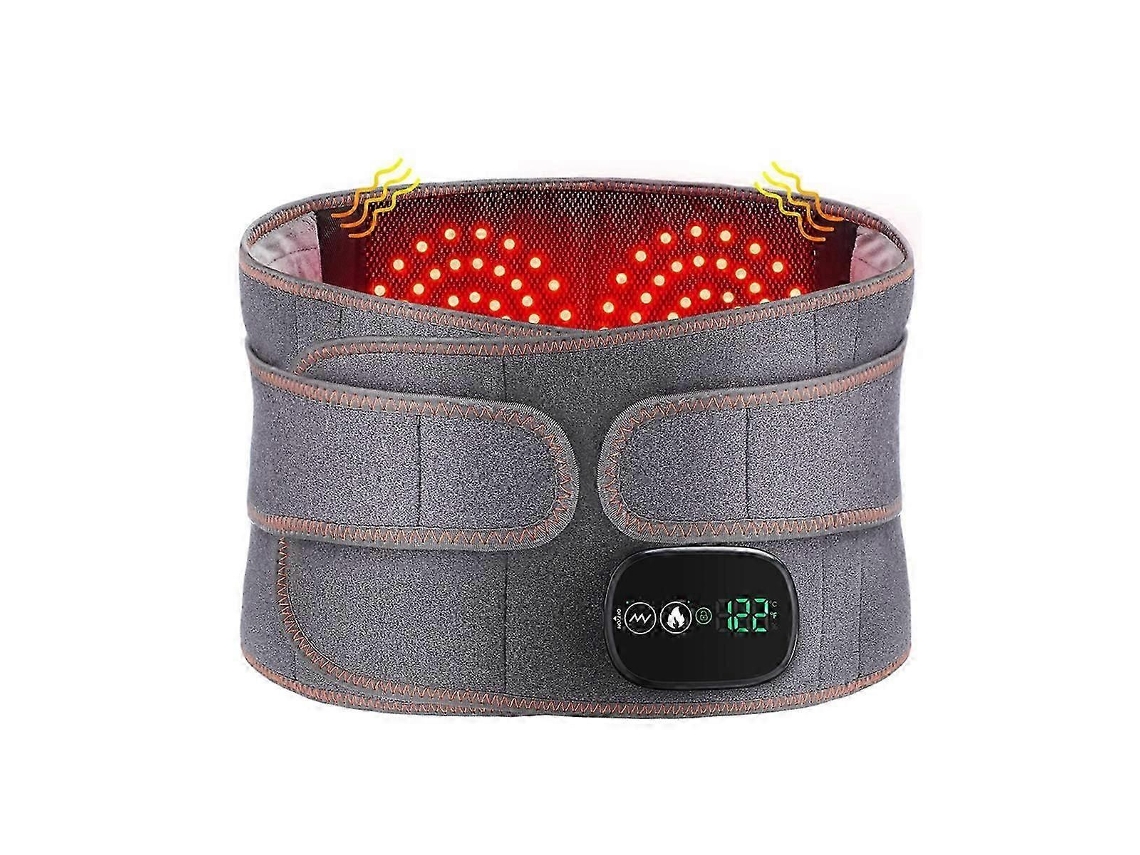 Cinto de Aquecimento Quente com Terapia Luz Vermelha e Função Massagem GOKOCO