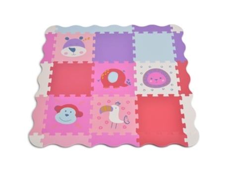 Tapete Puzzle SUNTA TOYS Atividade Animais com Bordas Sunta (Idade Mínima Recomendada: 10 meses)