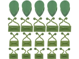 Inoomp Clips para Plantas Trepadeiras, 60 Peças, Suportes de Plástico Autoadesivos para Plantas de Jardim, Terraço e CHABERLU