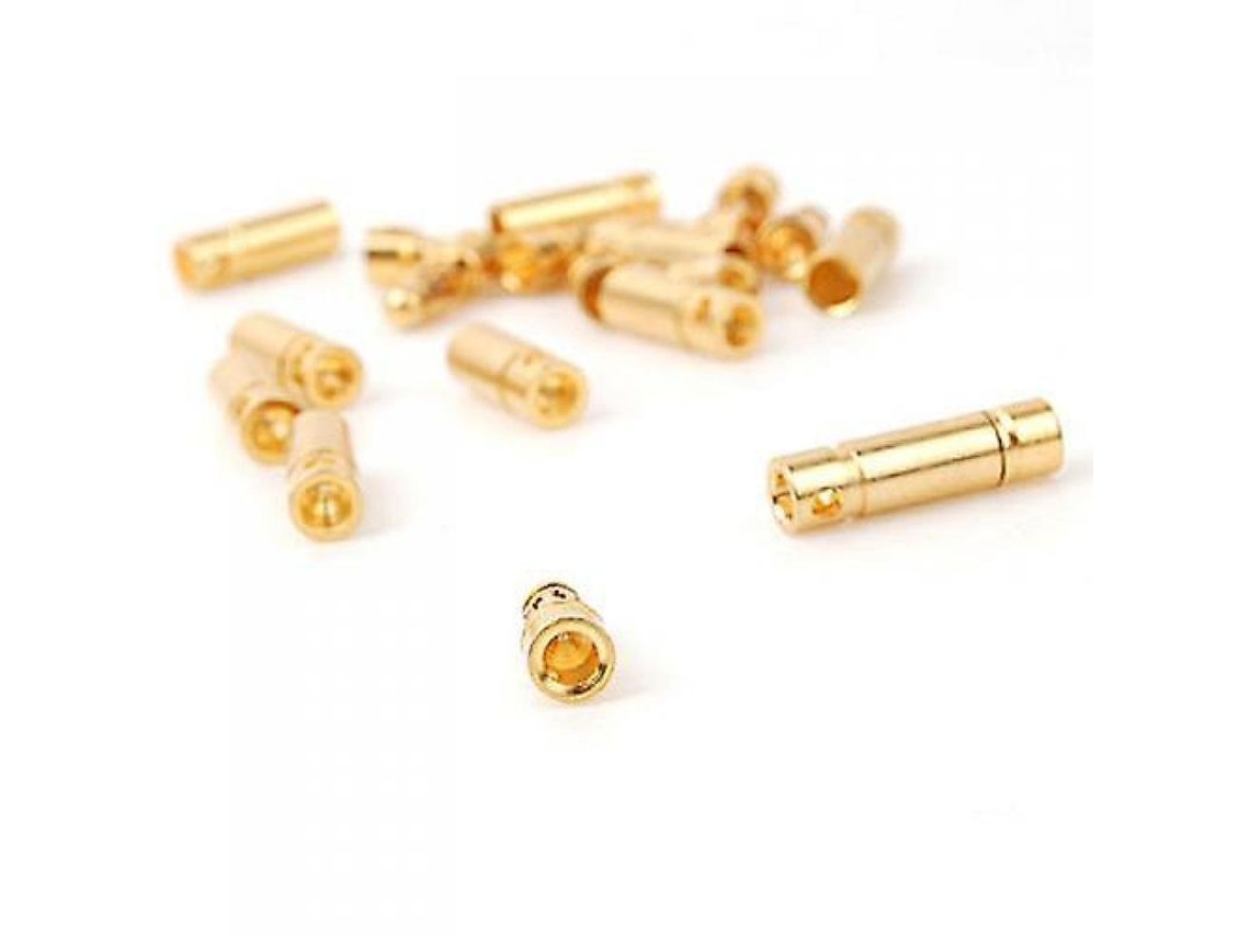 2026 60 Pares Plug Banana Dourado 2mm/3.5mm/4mm Conector Bateria Rc Lipo Motor Controle Elétrico