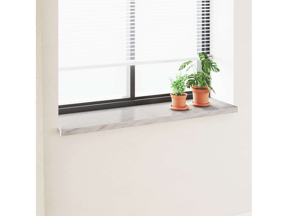 Vidaxl Soleira De Janela Textura De Mármore 120 X 45 X 4,5 Cm Pvc