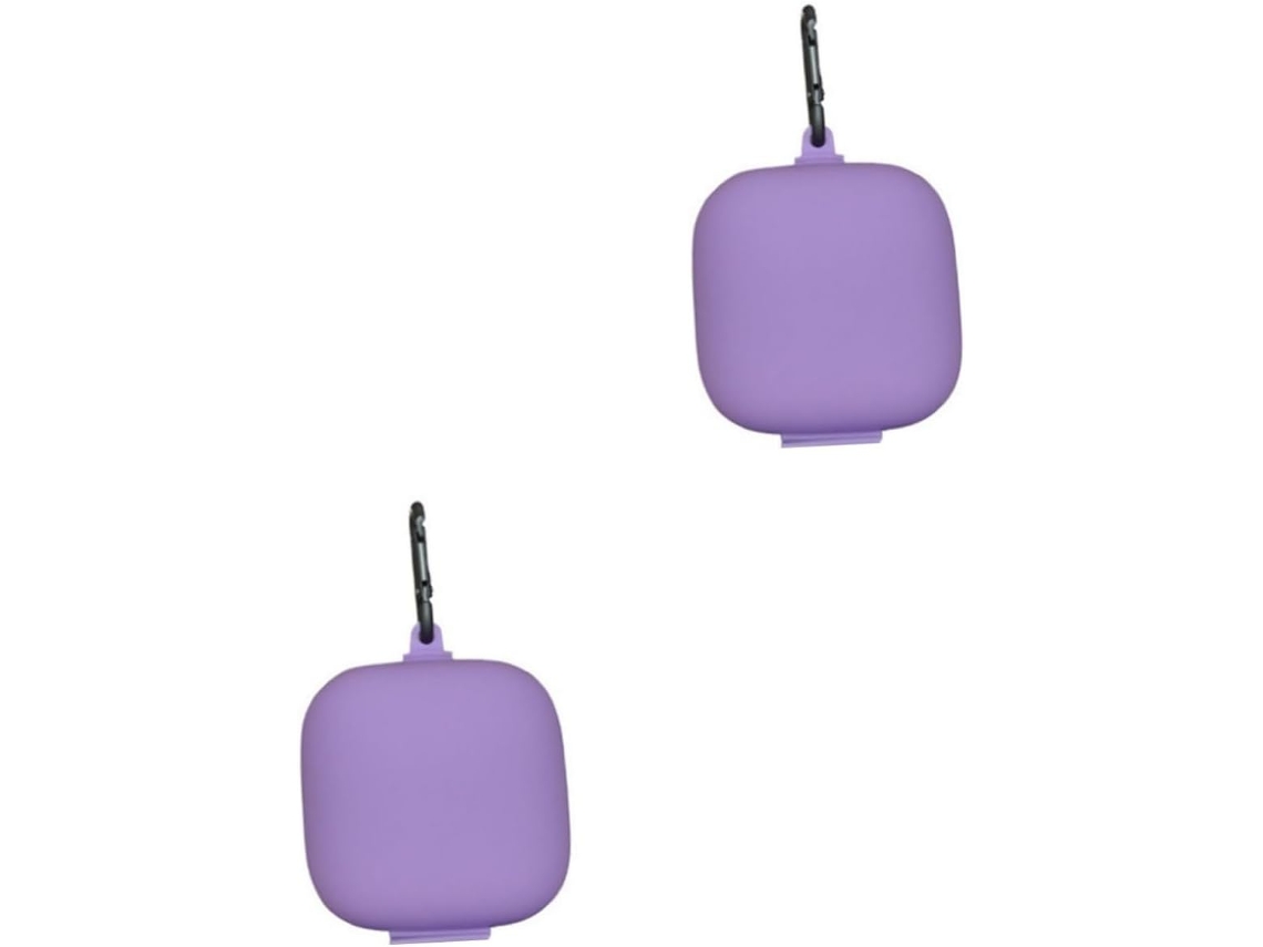 Estojo Protetor para Fones de Ouvido Sem Fio, Caixa de 2 Peças, Suporte Profissional SFUSHOS