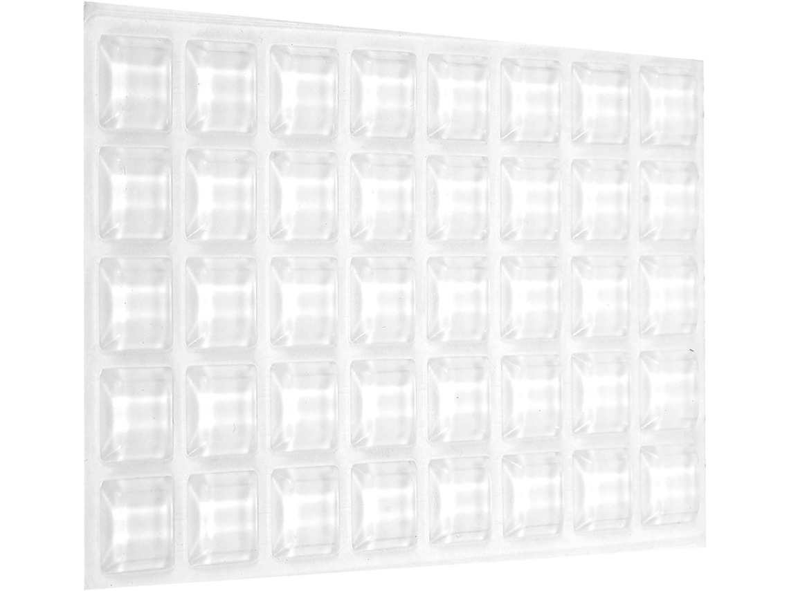 Amortecedores Adesivos De Silicone, Protetores Transparentes Anticolisão Para Móveis, 40 Peças.