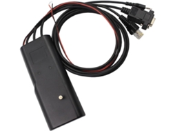 Cabo De Programação 3em 1 Compatível Com Rádios Motorola Ct250, Ct450, Ct450 Ls, Gp3688, Gp68 E Gp88s