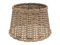 Ceiling Lamp Shade, Ceiling Lamp Shades Vidaxl Marrom Vime (ø 45 X 28 Cm)