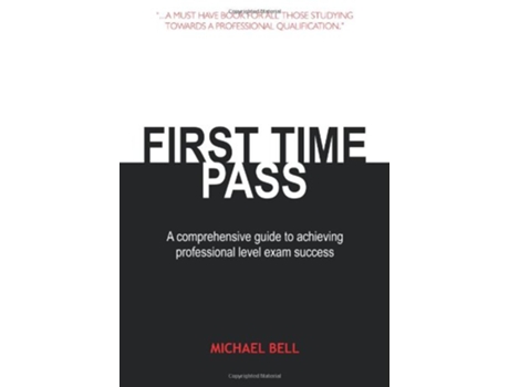 Livro First Time Pass de Michael Bell (Inglês)