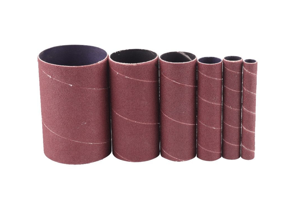 Conjunto De 6 Lixas De Lijar 115mm Grão 80 (12/20/25/38/55/80mm)