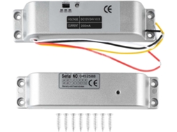 Fechadura Elétrica De Trinco, 12v A 24v, Fechadura Eletrônica De Liga Alumínio Para Sistema Controle Acesso E Segurança