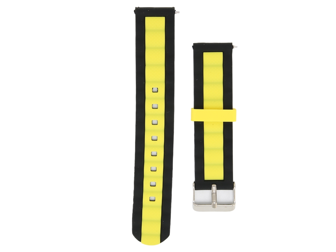 Pulseira de Silicone Ajustável 20mm para Smartwatch Amazfit GTS 3/GTS 2/Bip S/Bip U