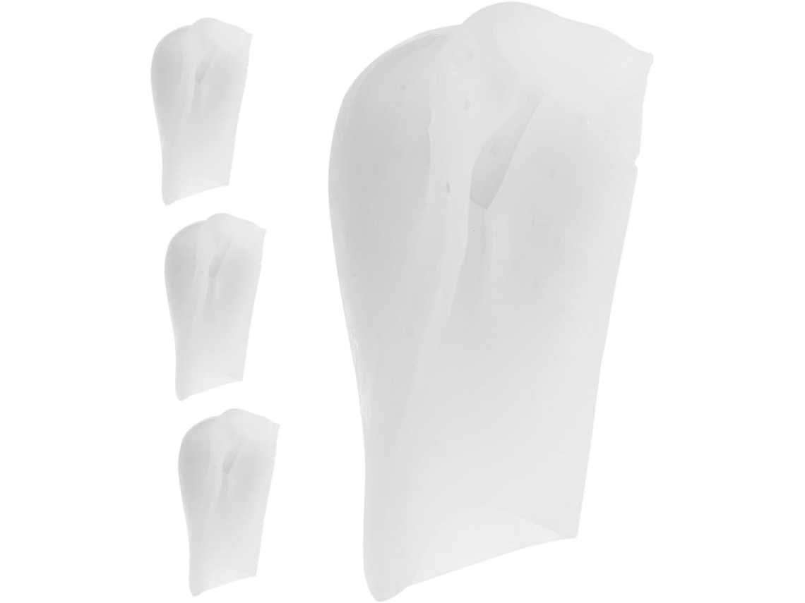 Palmilhas Invisíveis De Silicone Para Aumentar A Altura, 2 Pares