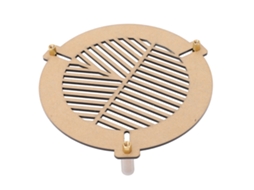 Máscara de Foco para Telescópio em Acrílico, Placa Espinha de Peixe para Espaço Profundo BRILVIBERA