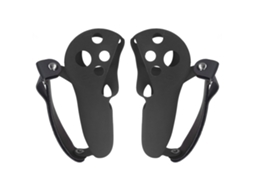2pcs Capa De Grip De Silicone Com Cintos Para Controlador Touch Meta Quest Pro Preto