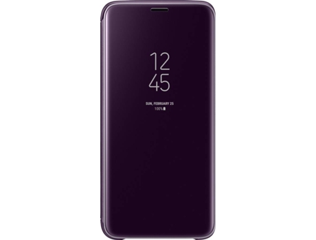 Capa  Galaxy S9 Clear View Roxo