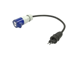 Cabo Adaptador 40cm Conectores 3x1,5mm Ficha Suíça para Cee CHARM