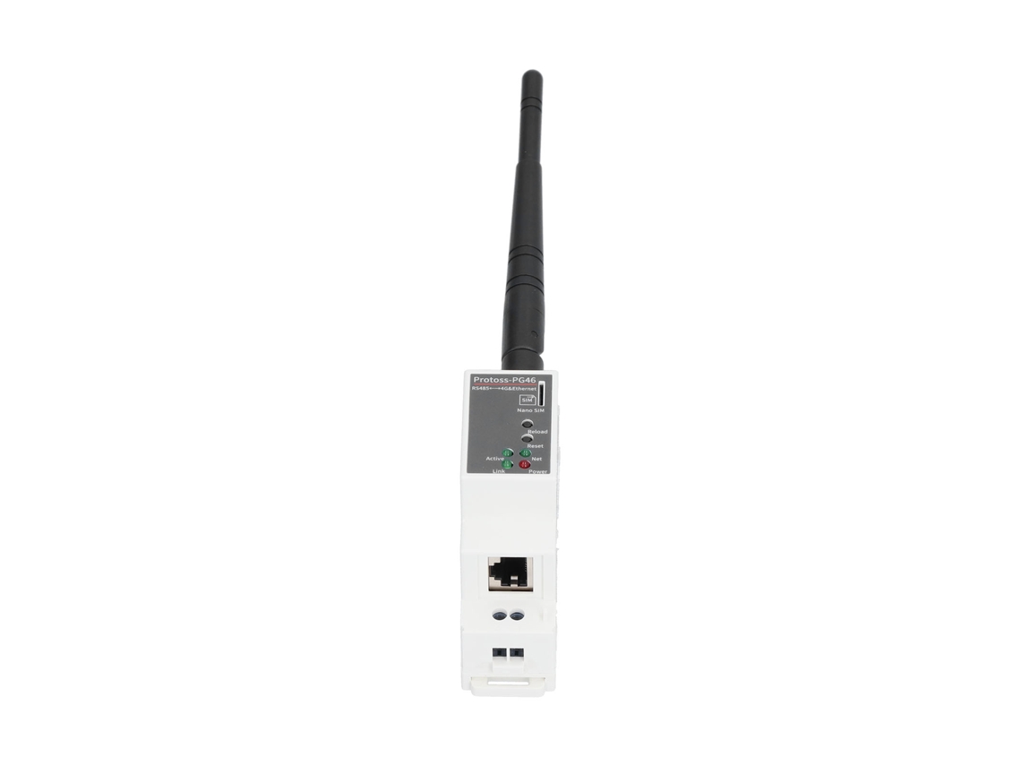 Servidor Serial Ethernet Rs485 para 4g Din rail