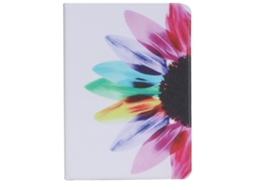 Capa de Couro EOOCOO para iPad 9,7 polegadas com proteção 360° e pintura
