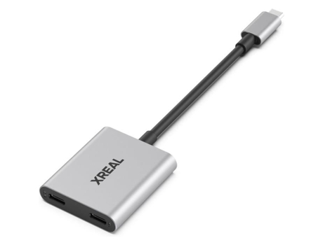 Adaptador Ar Xreal Para Alimentar E Carregar Seus Dispositivos Fonte Suporta 45w Carregamento Rápido E 120hz Generic
