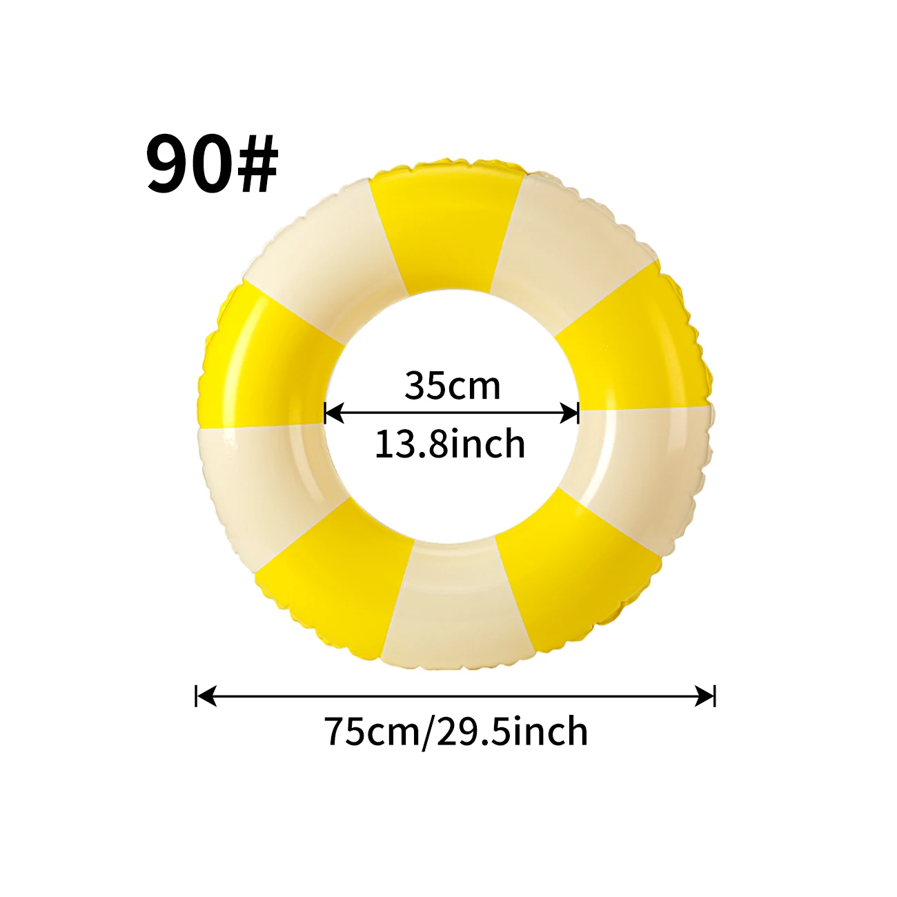 (amarelo 90) 1 Boia Inflável Estilo Macaron Do Instagram, Tapete Flutuante Espesso Para Piscina, Para Adultos E Crianças.