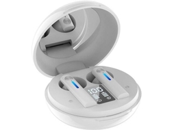 Auriculares Bluetooth True Wireless T15-2 (In Ear - Microfone - Branco)