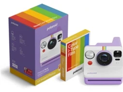 Kit Máquina Fotográfica POLAROID Now Gen 3 (Obturação: 1/200s - 94,96x102,35 mm - Roxo)