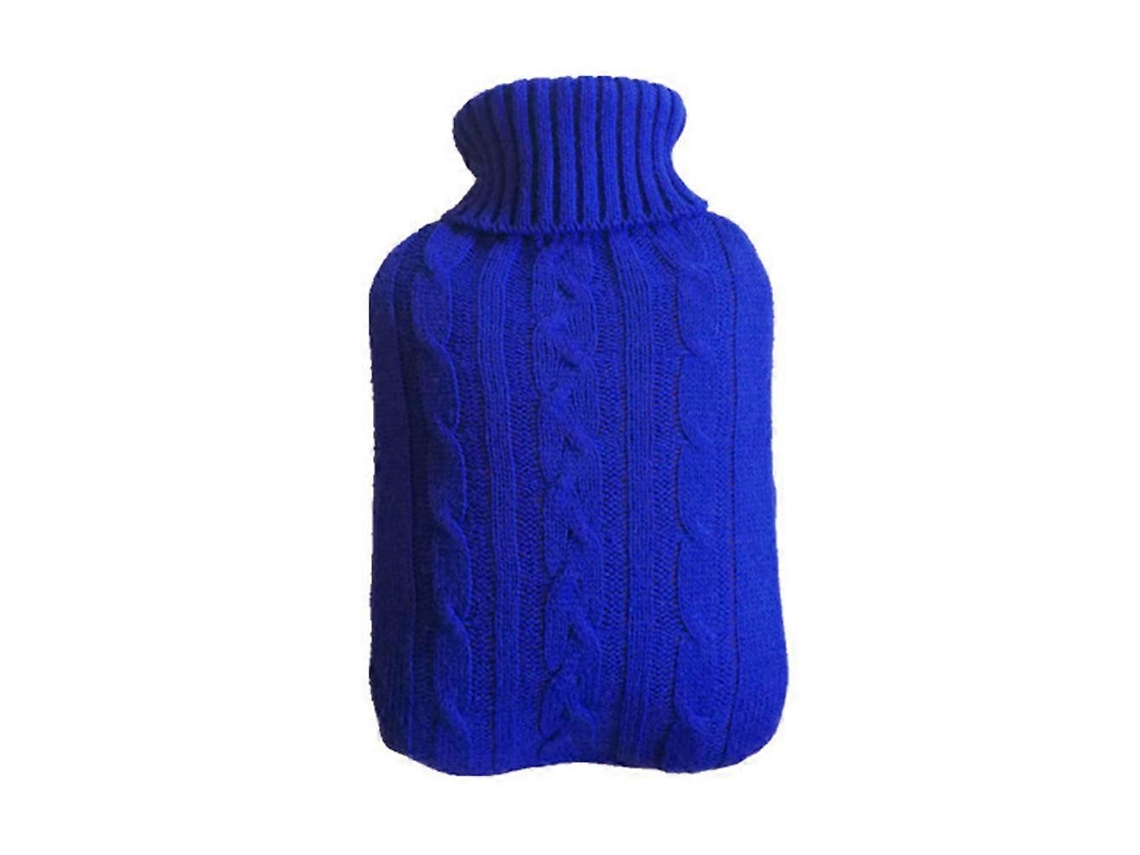Bolsa De Água Quente Grande De 2000 Ml Envoltório De Malha Para Inverno, Aquecedor Corporal Térmico Para Alívio Da Dor AQUAFORGE
