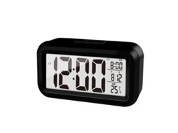 Relógio De Cabeceira Led Com Alarme Soneca, Hora, Temperatura, Data, Relógio Digital SUNNY SPACES