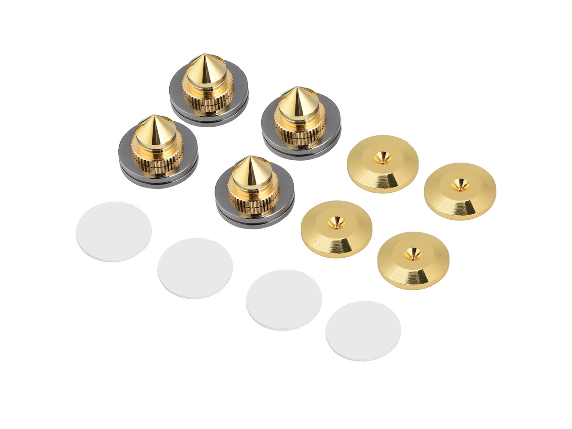 Peças De Pé De Apoio De Isolamento Para Alto-falantes Hifi Base Cone 28x25mm