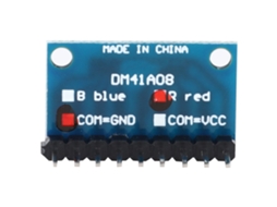 Kit de 4 Módulos Led Rojo Con Cátodo Común para Breadboard Mcu Arm Impresora 3d 3 24v Dm41a08_r_gnd