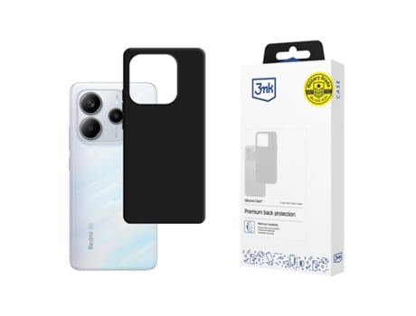 Capa De Silicone 3mk Para Xiaomi Redmi Note 14 5g Alta Proteção