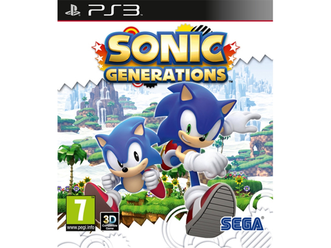 Jogo Sonic Generations PS3 KaBuM