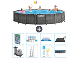 Intex Piscina Prism Frame Redonda - 549x122 Cm - 9-peças S632
