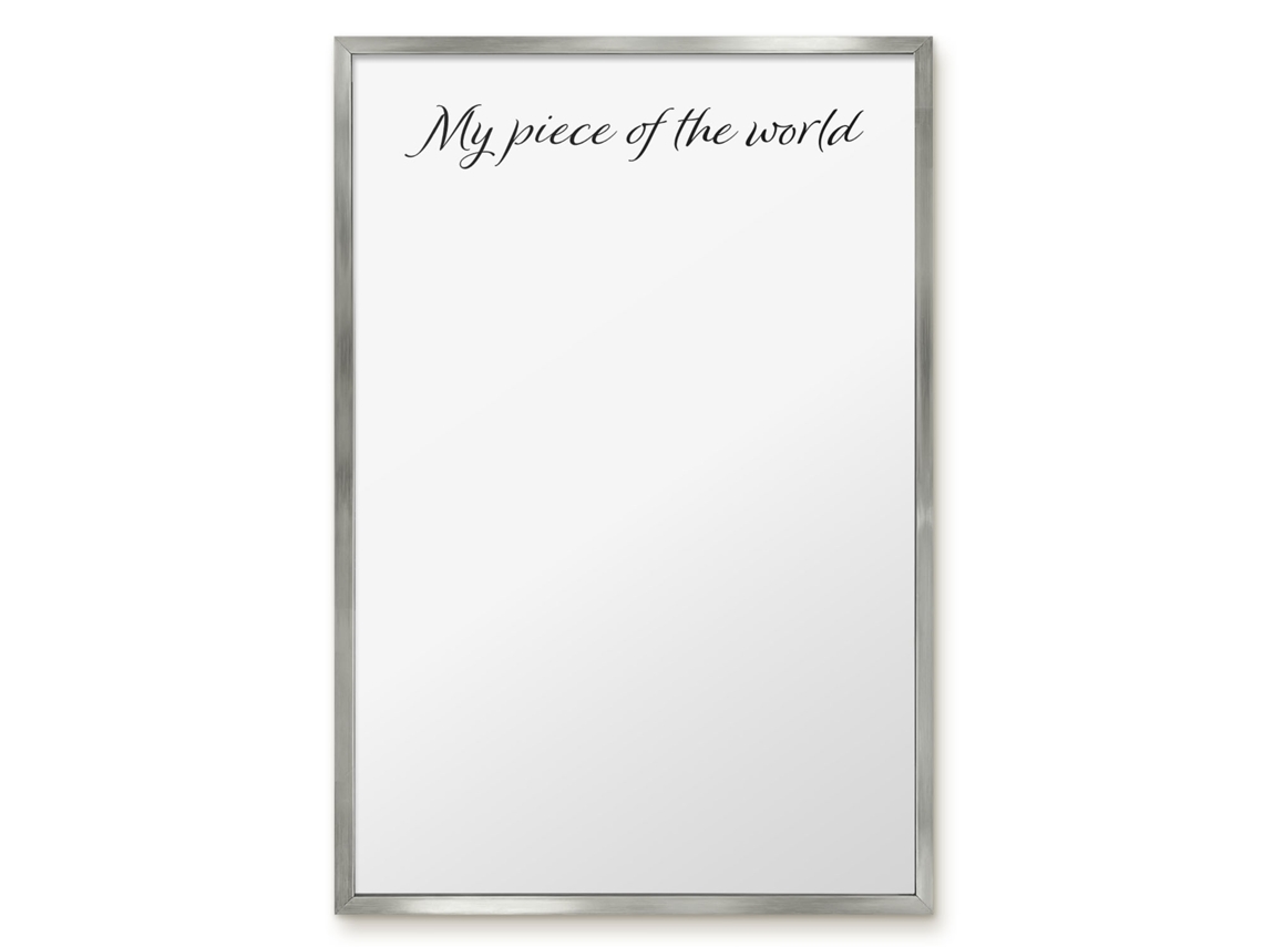 Magnetic Board My Piece Of The World For The Living Room Espelharte (40x60 Cm)