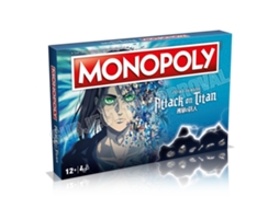 Jogo de Tabuleiro WINNING MOVES Monopoly Attack On Titan Final Season