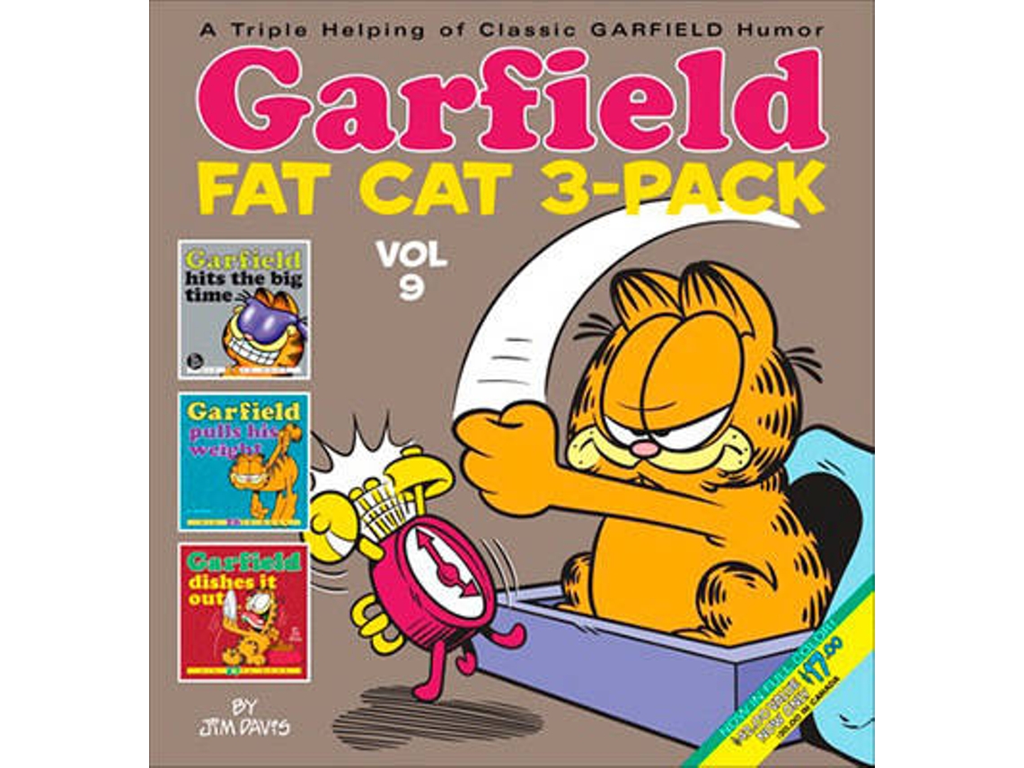 Livro Garfield FatCat 3Pack 9 de Jim Davis (Inglês)