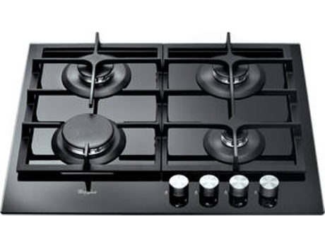 Placa de Gás WHIRLPOOL AKT 6455/NB (Gás Butano-Propano - 59 cm - Preto)