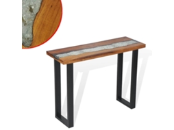 Mesa Consola em Teca 100x35x75 Cm MAISON EXCLUSIVE