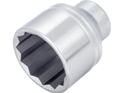 Chave de soquete hexagonal dupla HAZET 1000Z-55: quadrado oco 3/4 "20 mm perfil hexagonal externo duplo 55 mm
