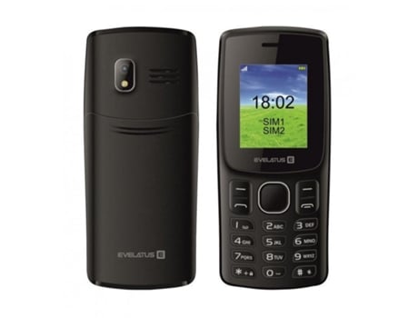 Telemóvel Evelatus EASY01 (EE01) Black Novo Livre