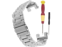 Pulseira De Aço Inoxidável Para Smartwatch Resistente, Macia Ao