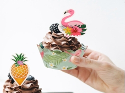 Formas Lurelia para Muffins, 48 unidades, redondas, para muffins e cupcakes.