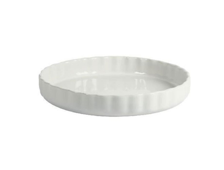 512734 Molde Cerâmico Branco 28 cm 512734 Crealys