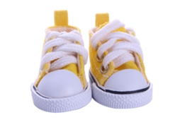 Sapatos Tênis De Lona Para Boneca 14 Polegadas Acessório Presente Perfeito Para Meninas