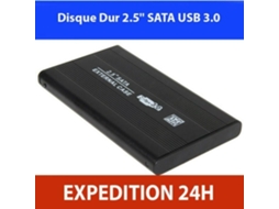 Gabinete Externo Para Disco Rígido 2,5 Sata Usb 3.0 Caixa Pc Portátil De Alumínio Isonix